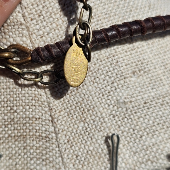 NWOB Astali Indian head coin bib necklace - Picture 11 of 16